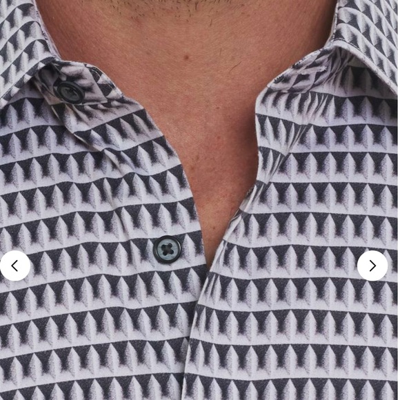 Robert Graham The Francis Cool Minaret checks effect long sleeve shirt Size Med. - Picture 4 of 16